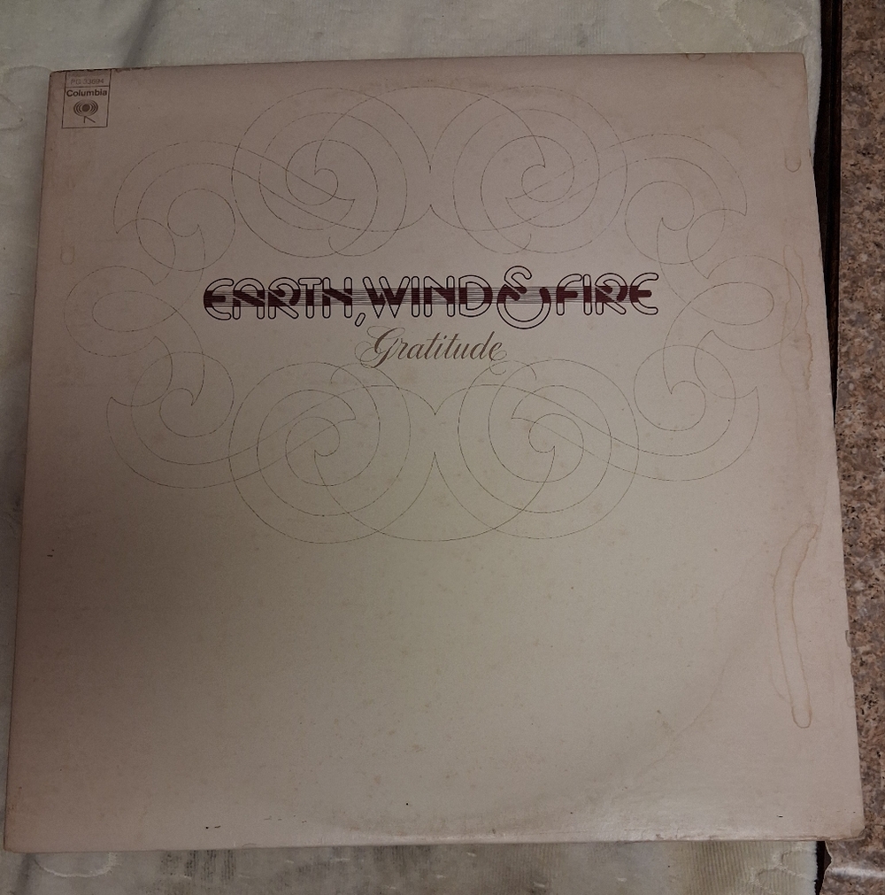 Earth, Wind & Fire 'Gratitude' Vinyl 2 Records LP